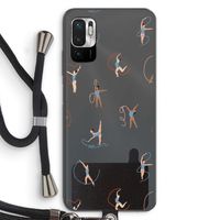 Dancing #3: Xiaomi Redmi Note 10 5G Transparant Hoesje met koord