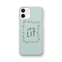 It's Lit: iPhone 12 Transparant Hoesje
