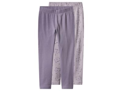 lupilu 2 Kinder leggings (Lila/violet, 98/104)