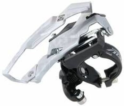 Shimano altus m2000 voorderailleur 3x9 speed 34.9mm dual pull 40t