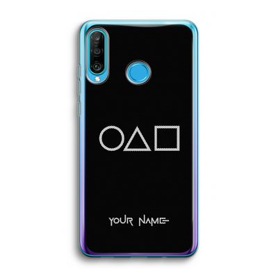 Squid Game: Huawei P30 Lite Transparant Hoesje