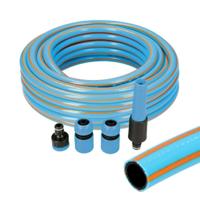 Slangset met accessoires EDM 74107 PVC 5/8" 20 mm x 15 m Blauw (15 m) Slangset met accessoires EDM 74107 PVC 5/8" 20 mm x 15 m Blauw (15 m)