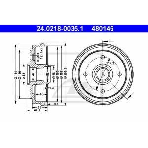 Ate Remtrommel 24.0218-0035.1