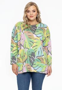 Yoek Trui SPLIT LEAVE | Roze | Maat 46/48