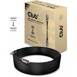 CLUB3D HDMI 2.0 UHD Active Optical Kabel HDR 4K 60Hz M/M 50 meter