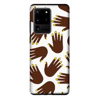 Hands dark: Samsung Galaxy S20 Ultra Tough Case