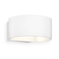 Home sweet home LED lounge Ø 13,4 cm wandlamp wit