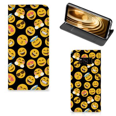 Samsung Galaxy S8 | Hoesje met Magneet | Emoji