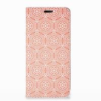 Nokia 7.1 (2018) | Hoesje met Magneet | Pattern Orange