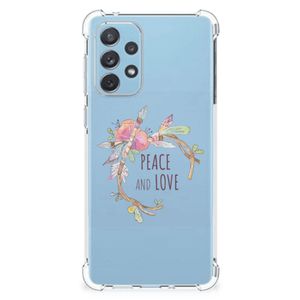 Samsung Galaxy A73 Stevig Bumper Hoesje Boho Text