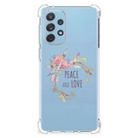 Samsung Galaxy A73 Stevig Bumper Hoesje Boho Text