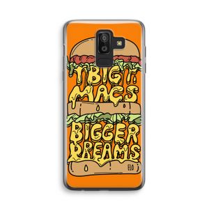 Big Macs Bigger Dreams: Samsung Galaxy J8 (2018) Transparant Hoesje