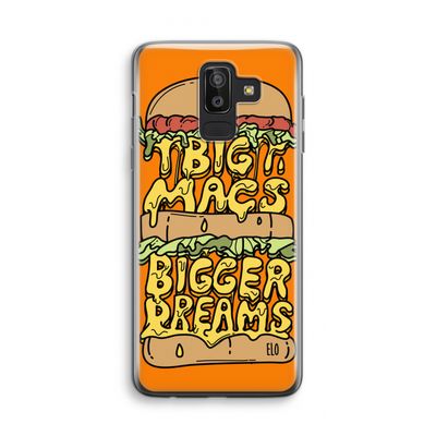 Big Macs Bigger Dreams: Samsung Galaxy J8 (2018) Transparant Hoesje