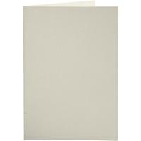 Creativ Company Kaarten, afmeting kaart 10,5x15 cm, off-white, 10 stuk/ 1 doos