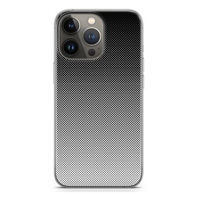 Musketon Halftone: iPhone 13 Pro Transparant Hoesje