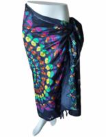 Mandala vlinder sarong van rayon voor strand of sauna