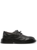 Marsèll chaussures oxford en cuir à lacets - Noir