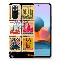 Xiaomi Redmi Note 10 Pro | Silliconen Back Cover | Postzegels