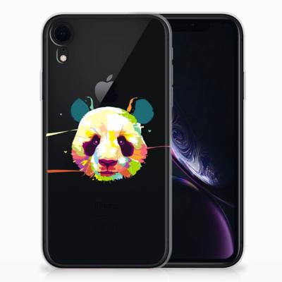 Apple iPhone Xr Telefoonhoesje met Naam Panda Color Apple iPhone Xr Telefoonhoesje met Naam Panda Color