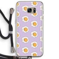 Bacon to my eggs #1: Samsung Galaxy S7 Edge Transparant Hoesje met koord