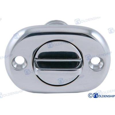 Desagües GS30328 - DESAGÜE C/TAPON OVAL INOX 54 MM.