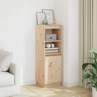 Hoge kast 37x34x110 cm massief grenenhout