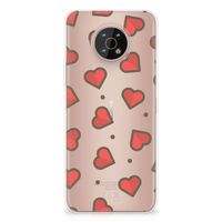 Nokia G50 TPU bumper Hearts - thumbnail