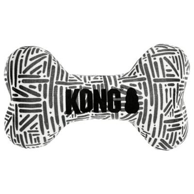 Kong Kong Maxx Bone Wit|Grijs Small/Medium