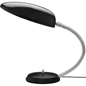 Gubi Cobra Tafellamp - Chroom & Mat zwart