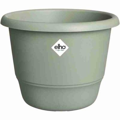 Bloempot - ELHO - Amiga Rond 35 - Groen - L 35 x B 34,5 x H 26 cm - Buiten - 100% gerecycled