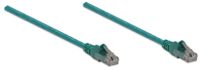 Intellinet 343763 RJ45 Netwerkkabel, patchkabel CAT 6 U/UTP 10.00 m Groen 1 stuk(s) - thumbnail