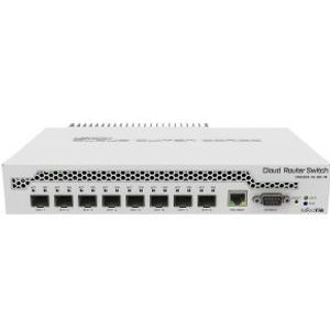 Mikrotik CRS309-1G-8S+ Managed Gigabit Ethernet (10/100/1000) Wit Power over Ethernet (PoE)