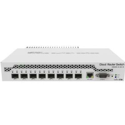 Mikrotik CRS309-1G-8S+ Managed Gigabit Ethernet (10/100/1000) Wit Power over Ethernet (PoE)