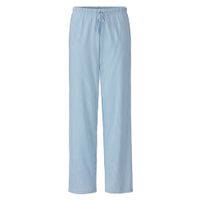 Pyjamabroek van bio-katoen, blauw-gestreept Maat: XL - thumbnail