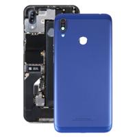 Batterij achtercover met camera lens voor ASUS Zenfone Max m2 ZB633KL ZB632KL (blauw)