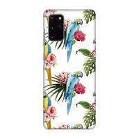 Kleurrijke papegaaien: Volledig geprint Samsung Galaxy S20 Plus Hoesje