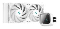 DeepCool LS520 WH Processor Alles-in-één vloeistofkoeler 12 cm Wit 1 stuk(s) - thumbnail