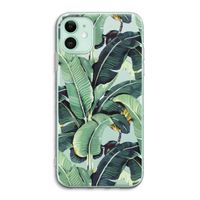Bananenbladeren: iPhone 11 Transparant Hoesje