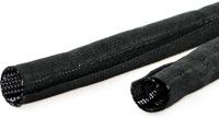 VALUE stoffen slang SNAP voor kabelbundeling, zwart, 2,5 m VALUE stoffen slang SNAP voor kabelbundeling, zwart, 2,5 m
