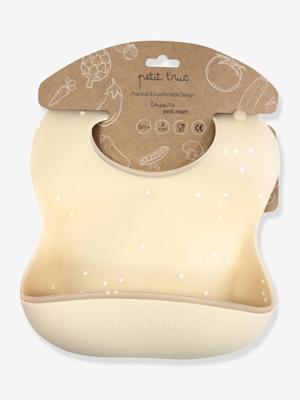 Set van 2 slabbetjes Petit miam PETIT TRUC wit