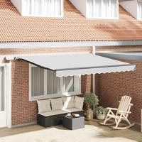 Markies met Handmatig Antraciet 3 x 2,5 m Metaal