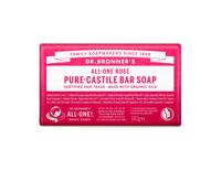 Dr. Bronner's Zeepblok - pure castile - roos Dr. Bronner's Zeepblok - pure castile - roos