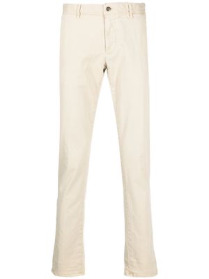 Incotex pantalon chino à coupe fuselée - Tons neutres