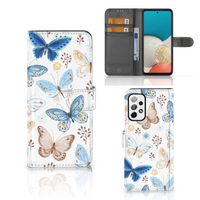 Telefoonhoesje met Pasjes voor Samsung Galaxy A73 5G Vlinder - thumbnail
