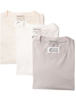 Maison Margiela lot de trois t-shirts en coton - Tons neutres