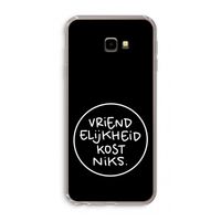 Vriendelijkheid: Samsung Galaxy J4 Plus Transparant Hoesje