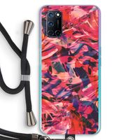 California: Oppo A92 Transparant Hoesje met koord