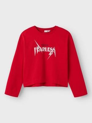 Name it zomer sweater meisjes - rood - Nkfrositta