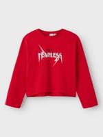 Name it zomer sweater meisjes - rood - Nkfrositta