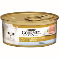 Gold mousse met tonijn 85g kattenvoer Gourmet - Gourmet